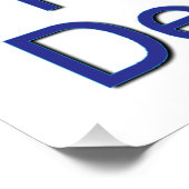 Rufen Sie für Modedesigner aus Poster (Ecke)