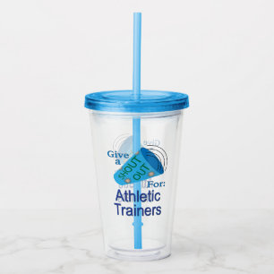 Rufen Sie für Sporttrainer aus Acryltrinkbecher