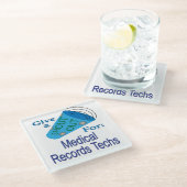 Rufen Sie für Techos für medizinische Platten aus Glasuntersetzer (Schrägansicht)