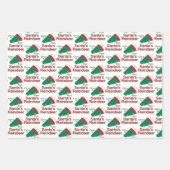 Rufen Sie für Weihnachten, Elfen und Rentier aus Geschenkpapier Set (Vorderseite 3)