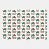 Rufen Sie für Weihnachten, Elfen und Rentier aus Geschenkpapier Set (Vorderseite 2)