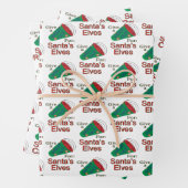 Rufen Sie für Weihnachten, Elfen und Rentier aus Geschenkpapier Set (Beispiel)