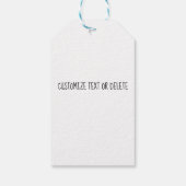 Rufen Sie Ihre Peeps meine Peeps-Versicherung an Geschenkanhänger (Rückseite)