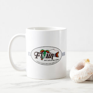 Rufen Sie in der guten Zeit: Fishin' und Biere! Kaffeetasse