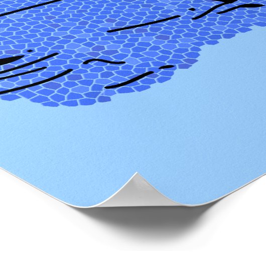 Rufen Sie in Sick Funny Fishing Poster Druckwerk (Ecke)