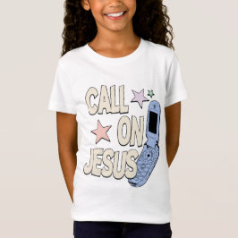 Rufen Sie Jesus auf - Retro-Glaubensdesign T-Shirt