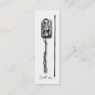 Rufen Sie mich… an Dünne Visitenkarte