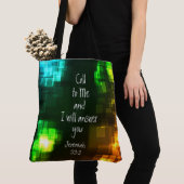 Rufen Sie mich an, ich werde die Bibel Verse Jerem Tasche (Von Nahem)