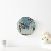 RUFEN SIE MICH AN RUNDE WANDUHR (Zuhause)