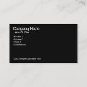 Rufen Sie mich an Visitenkarte (Rückseite)