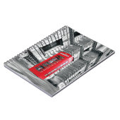 Rufen Sie mich an, wenn Sie im Londoner Notebook s Notizblock (Linke Seite)