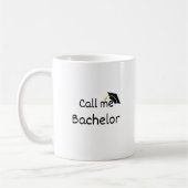 Rufen Sie mich Bachelor an - Anpassbarer Cup - Abs Kaffeetasse (Links)
