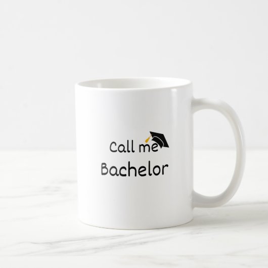 Rufen Sie mich Bachelor an - Anpassbarer Cup - Abs Kaffeetasse (Rechts)