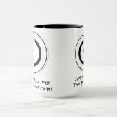 Rufen Sie mich einfach das Baconator an! Tasse (Zentrum)