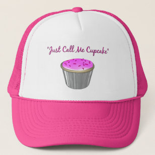 Rufen Sie mich einfach Kuchen-Hut an Truckerkappe