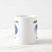 Rufen Sie mich einfach Torus an (blaue Kaffeetasse (Mittel)