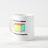 Rufen Sie mich einfach würfelförmiges oder Kaffeetasse (Vorderseite Links)