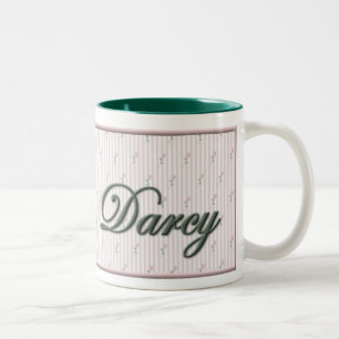 Rufen Sie mich Frau Darcy Mug an Zweifarbige Tasse