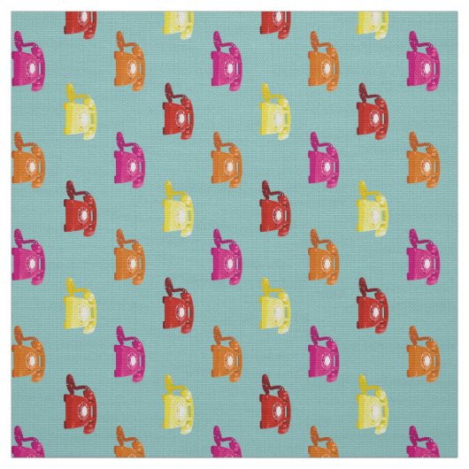 Rufen Sie mich Gewebe an Stoff (Muster)