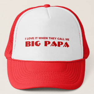 Rufen Sie mich große Papa-Hüte an Truckerkappe