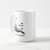 Rufen Sie mich @ishmael Tasse an (Vorderseite Links)