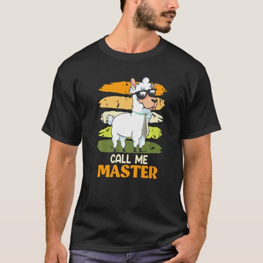 Rufen Sie mich Master Degree Premium an T-Shirt (Vorderseite)