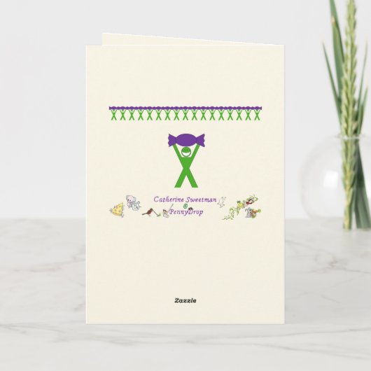 Rufen Sie mich nicht Honig Badass Karte (Rückseite)