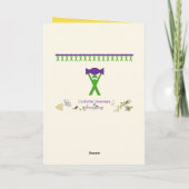 Rufen Sie mich nicht Honig Badass Karte (Rückseite)