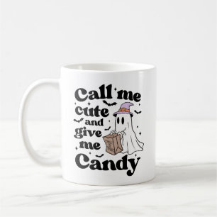 Rufen Sie mich Niedlich an und geben Sie mir ein B Kaffeetasse