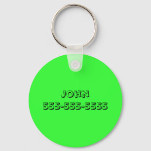 Rufen Sie mich Schlüsselanhänger an