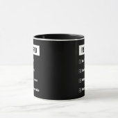 Rufen Sie nicht mein Problem Funny Retirement Gag  Tasse (Zentrum)