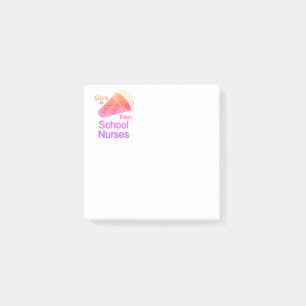 Rufen Sie sich für Schulkinder aus Post-it Klebezettel