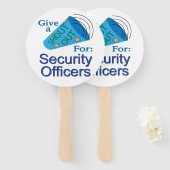 Rufen Sie Sicherheitsbeamte aus Fächer (Vorne und Hinten)