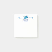 Rufen Sie Sicherheitsbeamte aus Post-it Klebezettel (Vorderseite)