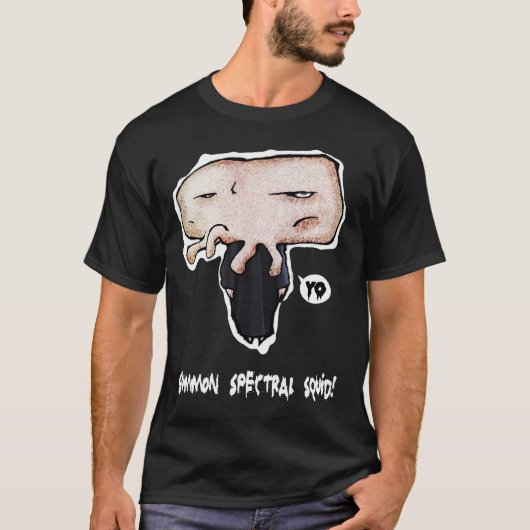 Rufen Sie SpektralTintenfisch-Dunkelheits-T - T-Shirt (Vorderseite)