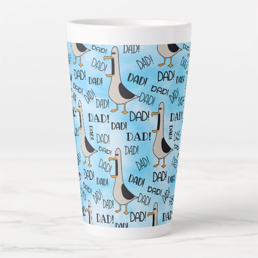Rufen Sie Vater Große Latte Tasse 17 oz (Vorderseite)