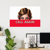 Rufen Sie wieder Zigarren an Poster (Heimbüro)