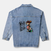 Ruff Life Jeansjacke (Rückseite)