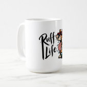 Ruff Life Kaffeetasse (Vorderseite Links)
