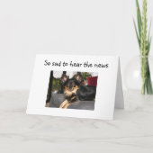 RUFF TURNING 40! BIRTHDAY CARD KARTE (Vorderseite)