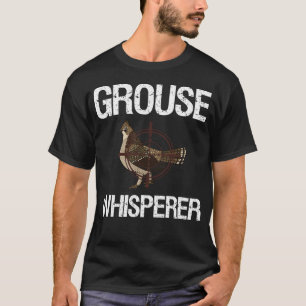 Ruffe Grouse Hunting Bird Spruce Grouse T-Shirt