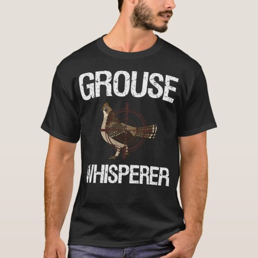 Ruffe Grouse Hunting Bird Spruce Grouse T-Shirt (Vorderseite)