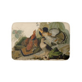 Ruffed Grouse Audubon Game Bird Badematte (Vorderseite)