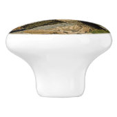 Ruffed Grouse Audubon Game Bird Keramikknauf (Seitenansicht)