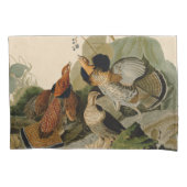 Ruffed Grouse Audubon Game Bird Kissenbezug (Vorderseite)