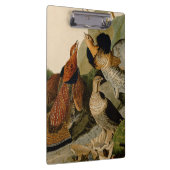 Ruffed Grouse Audubon Game Bird Klemmbrett (Rechts)