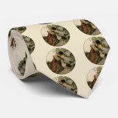 Ruffed Grouse Audubon Game Bird Krawatte (Gerollt)