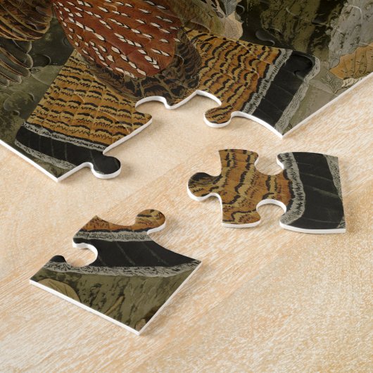 Ruffed Grouse Audubon Game Bird Puzzle (Seite)