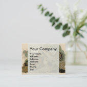 Ruffed Grouse Audubon Game Bird Visitenkarte (Stehend Vorderseite)