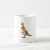 Ruffed Grouse Staat Bird of Pennsylvania Kaffeetasse (Mittel)
